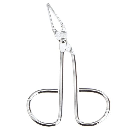 Happyyami Nose Hair Trimmer Eyebrow Tweezers Scissor Shaped Stainless Steel Slant Tip Eyebrow Straight Tip Clip Hairgripping Eyebrow Beauty Tools Beauty and Personal Care Happyyami