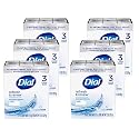 Dial White Antibacterial Deodorant Bar Soap 3 pk (Pack of 18)