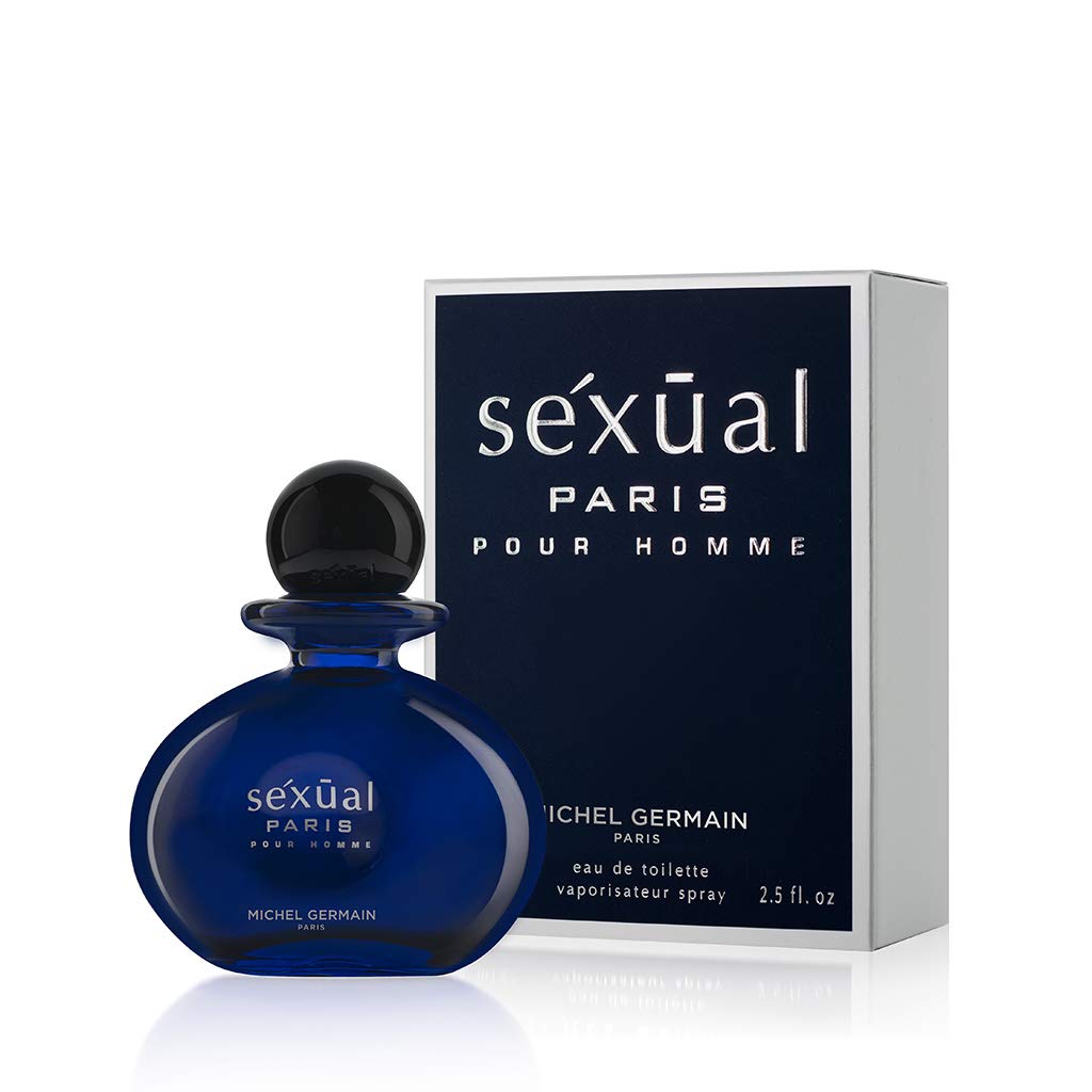 Michel Germain Sexual Paris Pour Homme Eau de Toilette Spray Cologne, Top Notes of Cardamom, Chardonnay Mandarin, Sage, Warm & Tempting Gift for Men Beauty & Personal Care Michel Germain