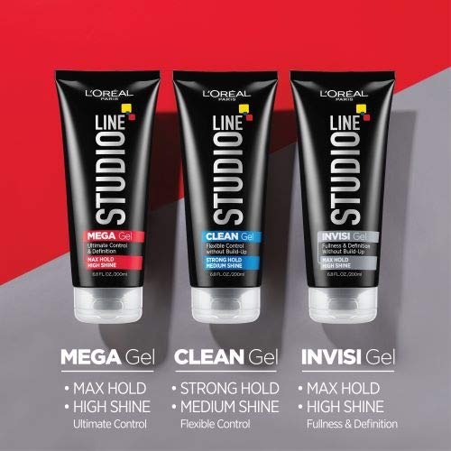 L'oreal LOreal Studio Line Head Lock Mega Hard Hold Gel, 6.8 oz Pack of 2