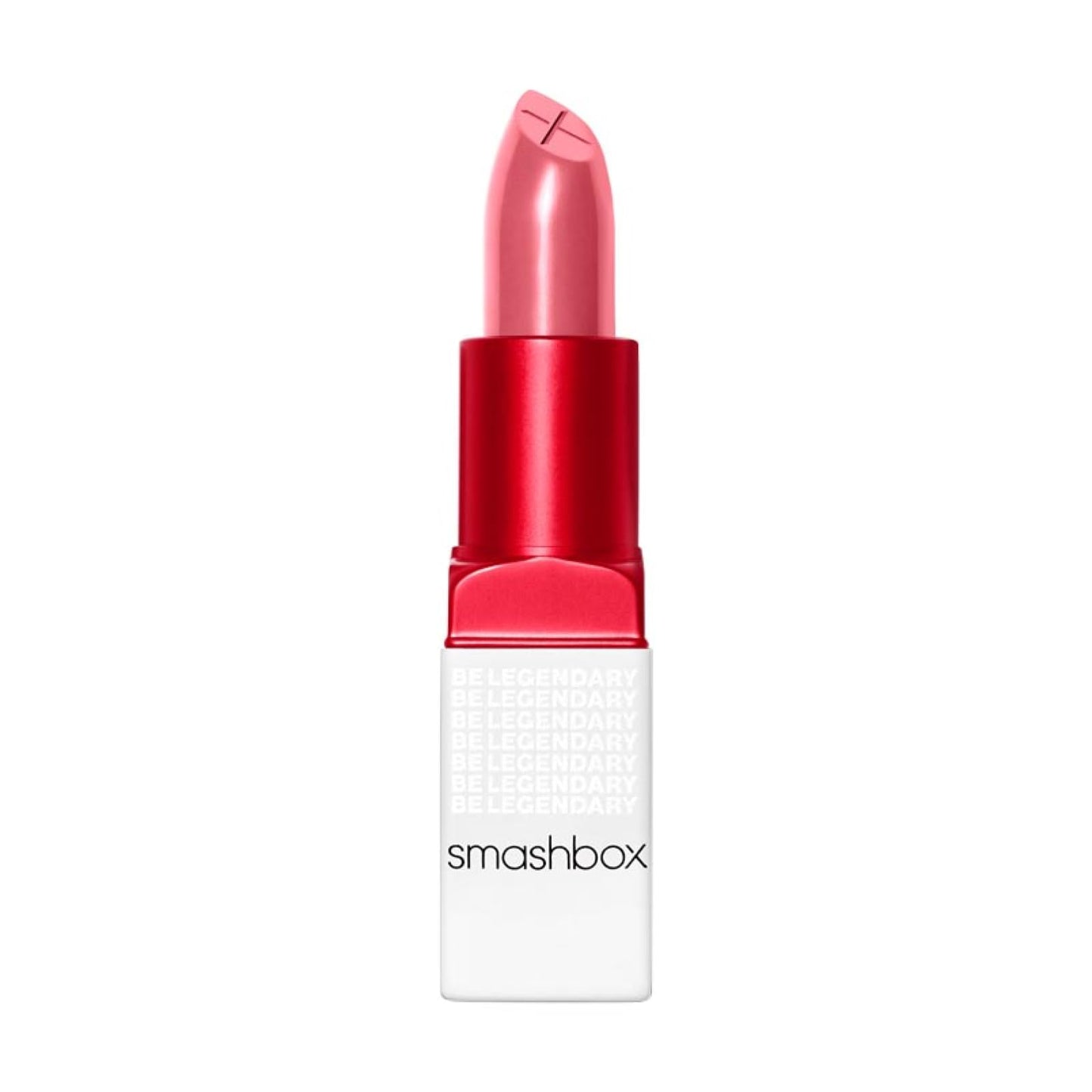 Smashbox Be Legendary Prime & Plush Lipstick | Creamy, Peptide-Infused, Lipstick with Primer for Smooth Color & Moisture Boosting Ceramides, 0.11