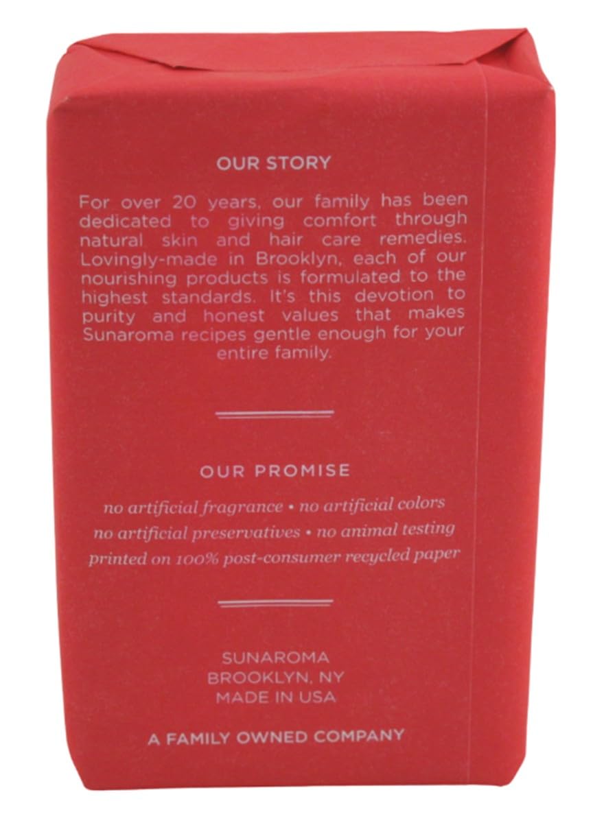 Sunaroma Bar Pepper Mint Oil Soap 8 Ounce (236ml) (2 Pack) Beauty & Personal Care SUNAROMA