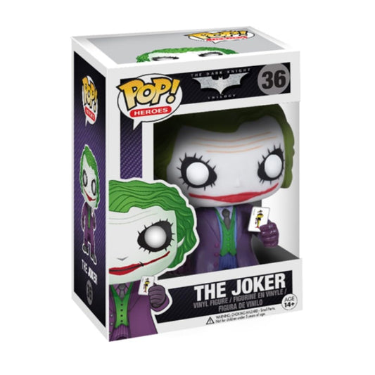 Funko POP Heroes : Dark Knight Movie The Joker Vinyl Figure