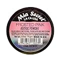 Mia Secret Professional Nail System Acrylic Powder .5 oz - Frosted Pink Beauty & Personal Care Mia Secret