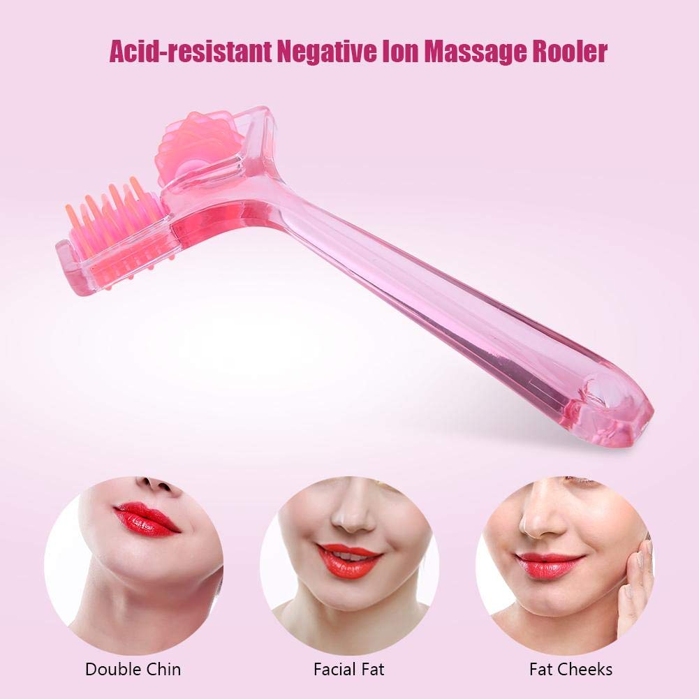 Face Roller Massager,Slimming Remove Chin Neck Tightening Skin Face Fat Remover Manual Massage Tool,Beauty Tools Anti Aging Skin Care Face Up