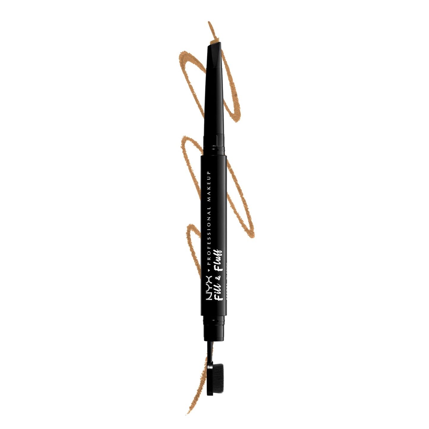 NYX PROFESSIONAL MAKEUP Fill & Fluff Eyebrow Pomade Pencil, Blonde Beauty and Personal Care NYX PROFESSIONAL MAKEUP