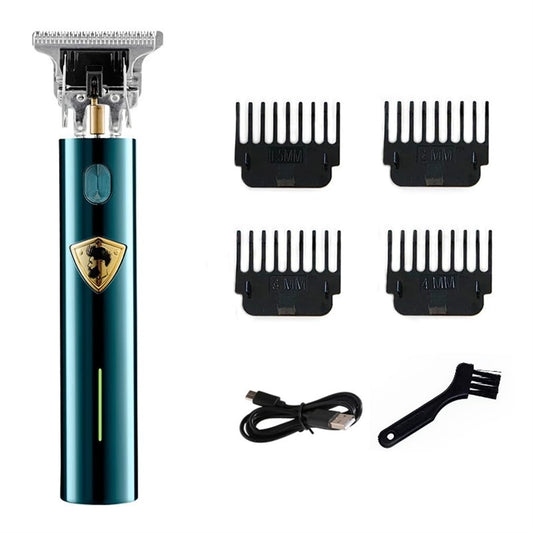 Hmirc Professional Hair Clippers & Trimmer for Men, Cordless Mens T-Blade Beard Trimmer with 4 Limit Comb, Rechargeable Hair Trimmers for Barbers Beauty and Personal Care Hmirc