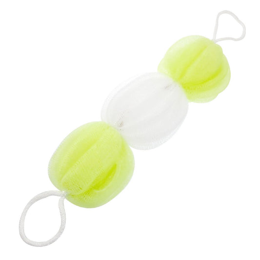 Ruilogod Nylon Braided Soft Scrubber Sponge White (id: 25c ee1 f37 a73 826 Beauty and Personal Care Ruilogod