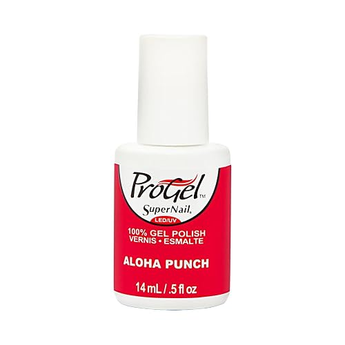 Supernail Gel Polish for Nails, Aloha Punch Shimmer, 0.5 Fluid Ounce Beauty & Personal Care SuperNail