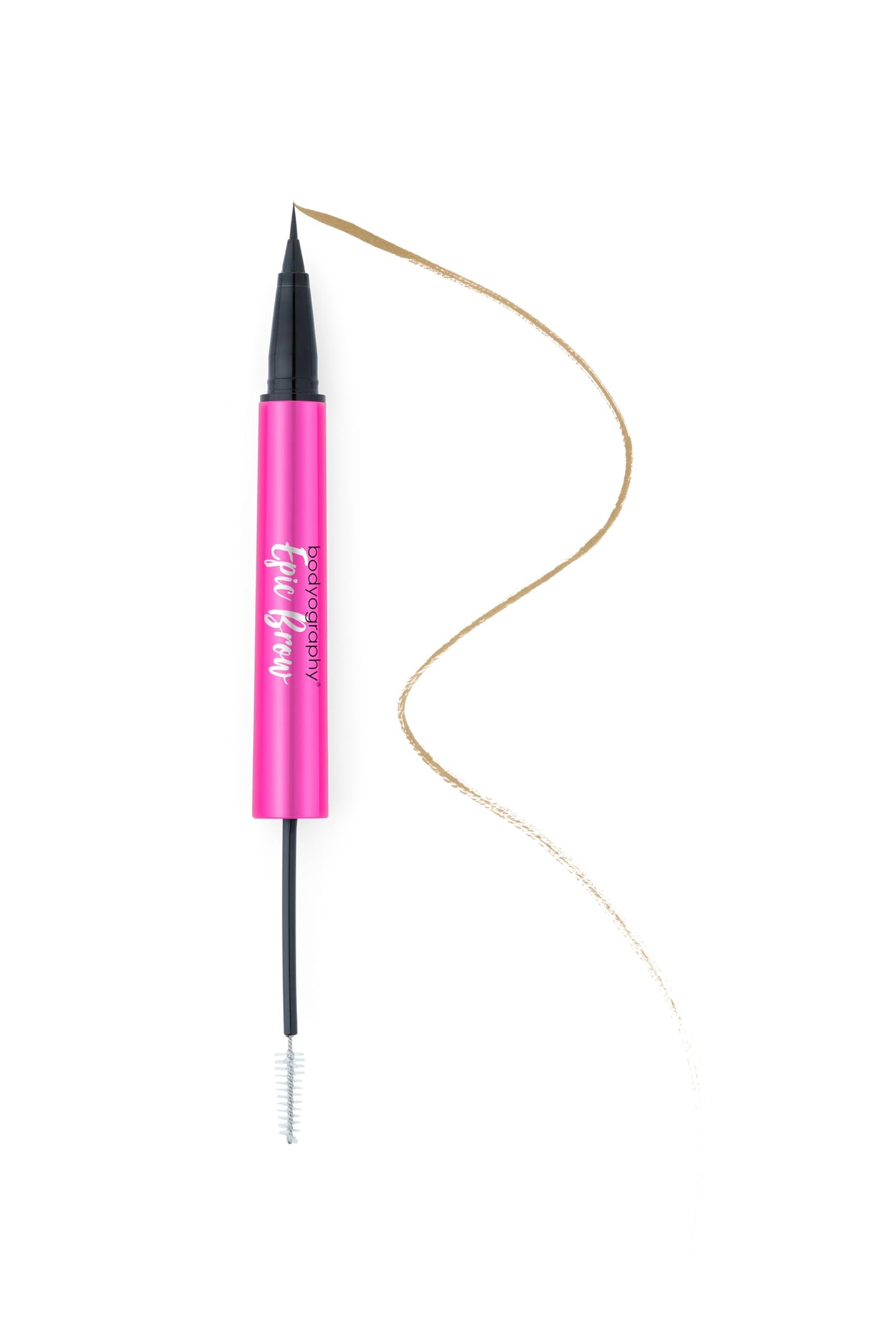 Bodyography Epic Brow Clear Brow Gel + Liquid Brow Definer | 2-in-1 Long-Wear Brow Shaper & Micro-Fine Pen | Hair-Like Strokes, Precise Definition…