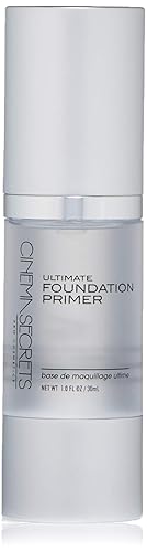 Cinema Secrets Ultimate Foundation Primer - Lightweight Silicone-Based Primer with Vitamins A & E, Hydrating & Smoothing, Preps Skin for Flawless