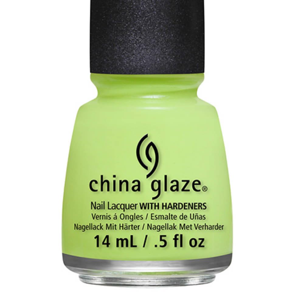 China Glaze Nail Polish, Grass is Lime Greener, 0.5 Ounce Beauty & Personal Care China Glaze
