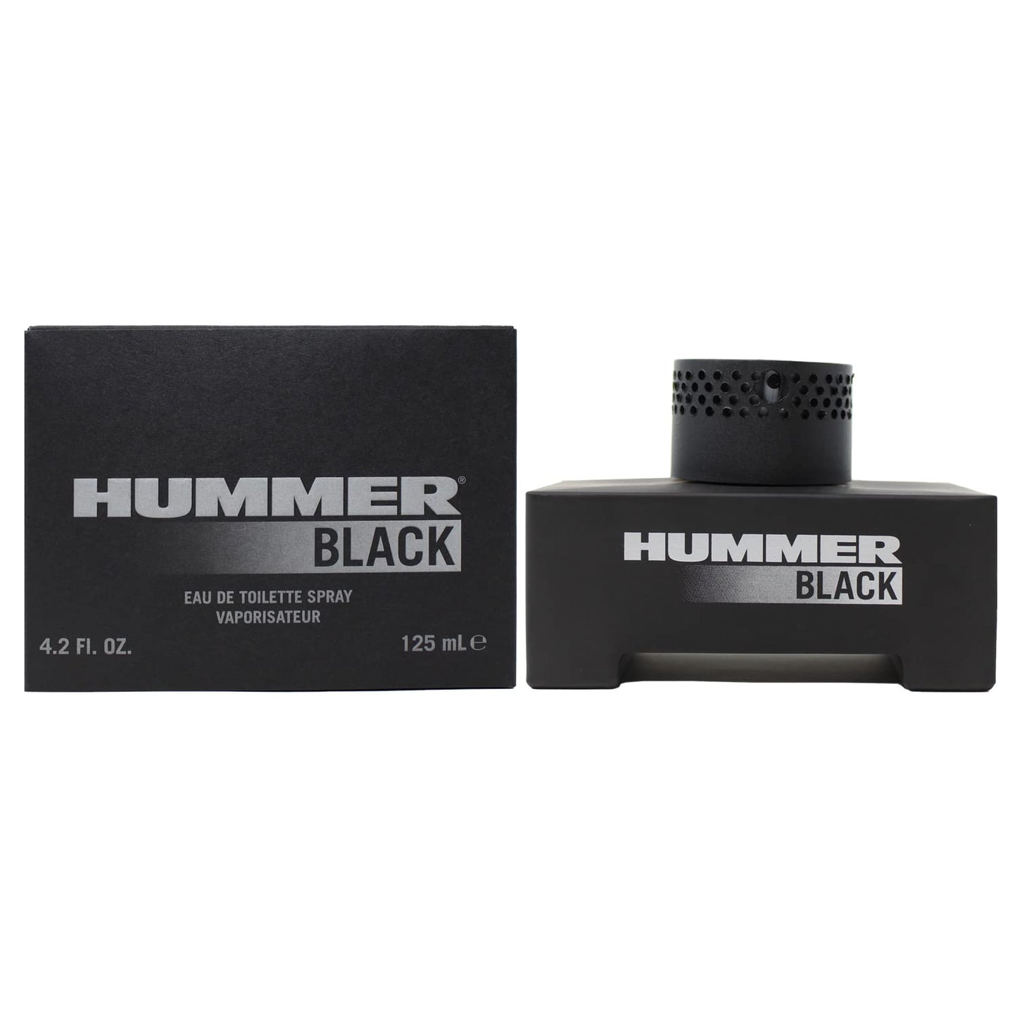 Hummer Black by Hummer Eau De Toilette Spray 4.2 oz / 124 ml for Men