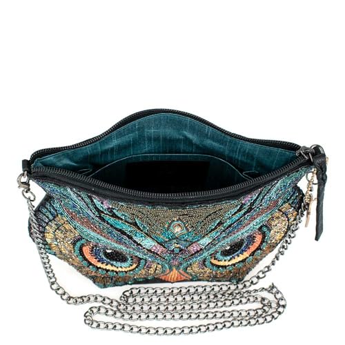 Mary Frances Head Turner Crossbody Handbag