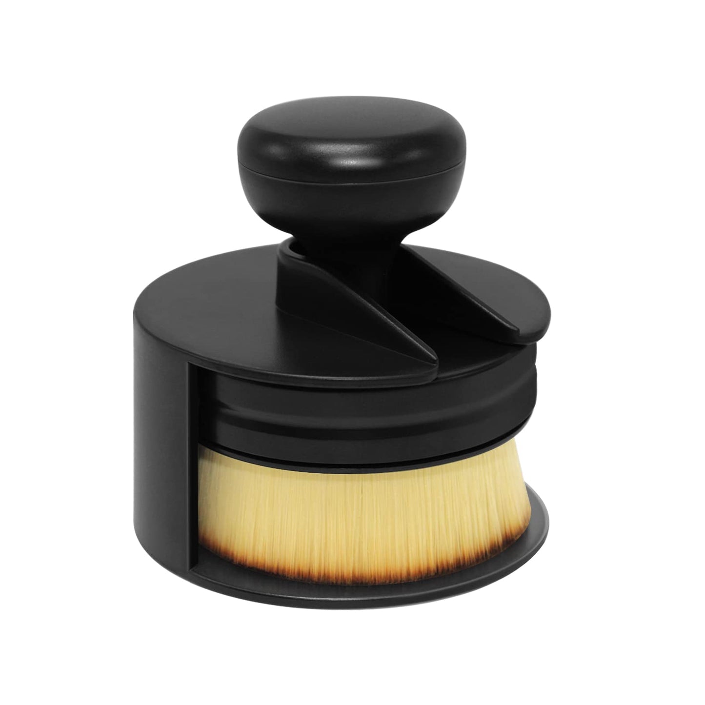 Falliny Makeup Brush, Large Full Coverage Self Tanner Foundation Brushes Travel Kabuki Powder Brush for Face Body, Blending Liquid