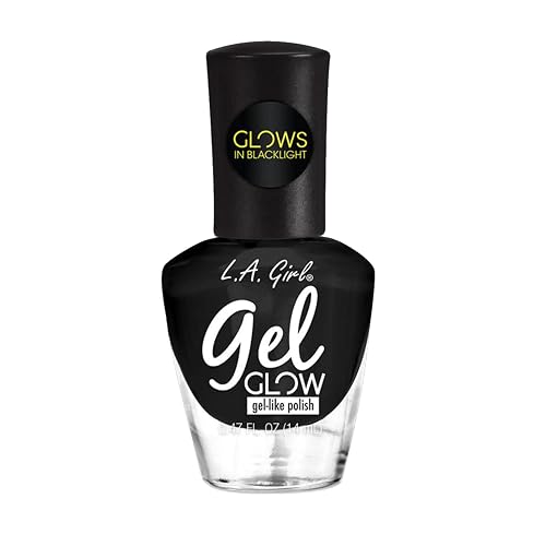 L.A.girl Gel Glow Nail Polish 0.47 oz- 8 Colors, No UV Light Needed, Gel like Finish Polish (Rated R) Beauty & Personal Care L.A. Girl