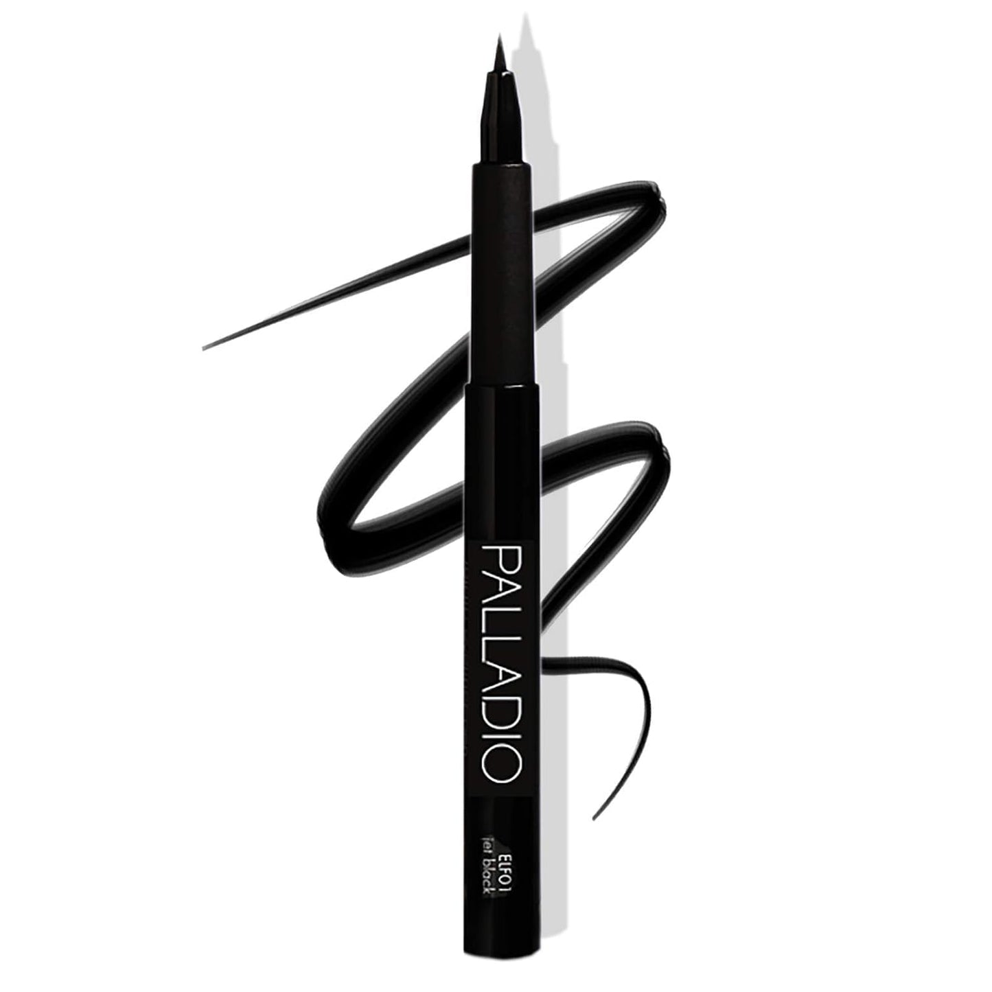 Palladio Felt-Tip Eyeliner Ultra Fine Liner, Creates Thin Precise Lines, Quick Drying, Waterproof, Rich Pigment, Long Lasting Application, Mess Free
