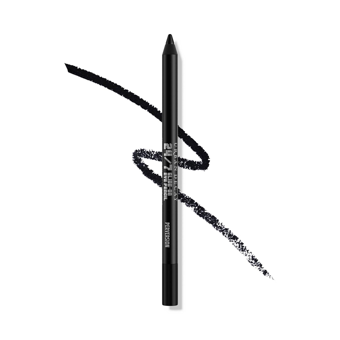 URBAN DECAY 24/7 Glide-On Waterproof Eyeliner Pencil - Smudge-Proof, Long-Lasting, Transfer-Proof, Up to 16HR Wear, Smooth No-Tug Formula, Perversion