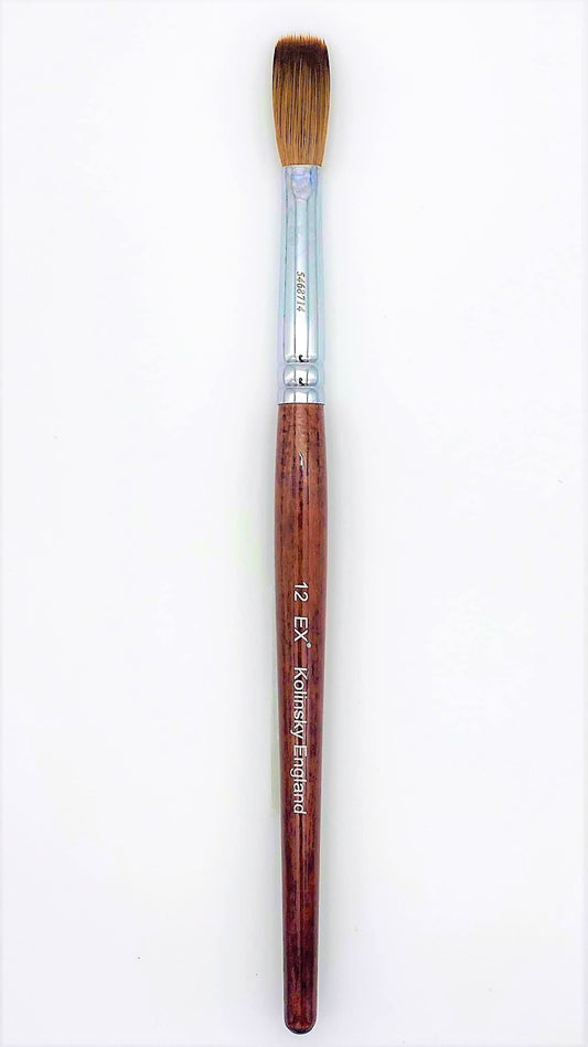 EX Crimped Kolinsky Arcylic Nail Brush 2020 Variant (Crimped 12) Beauty & Personal Care EX Brush