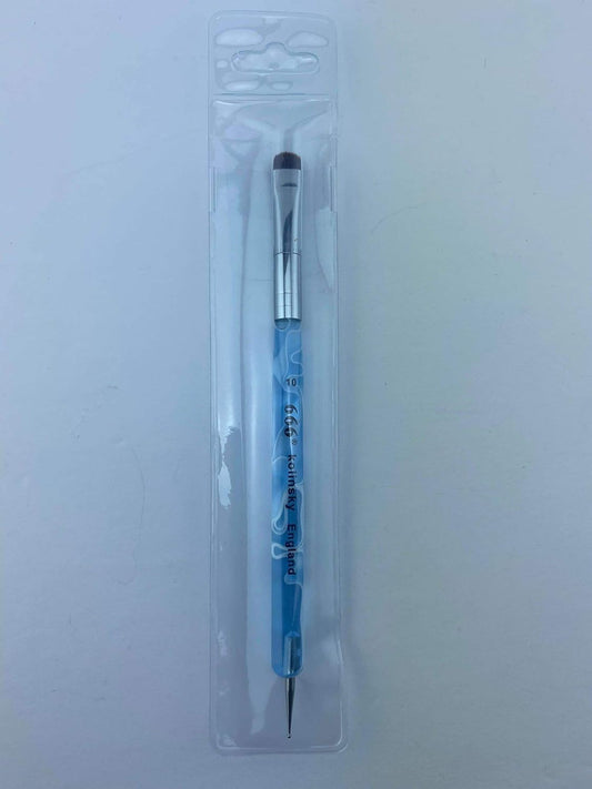 Kolinsky French Brush 666 (Size 10 with Dotting Tool) Beauty & Personal Care 666