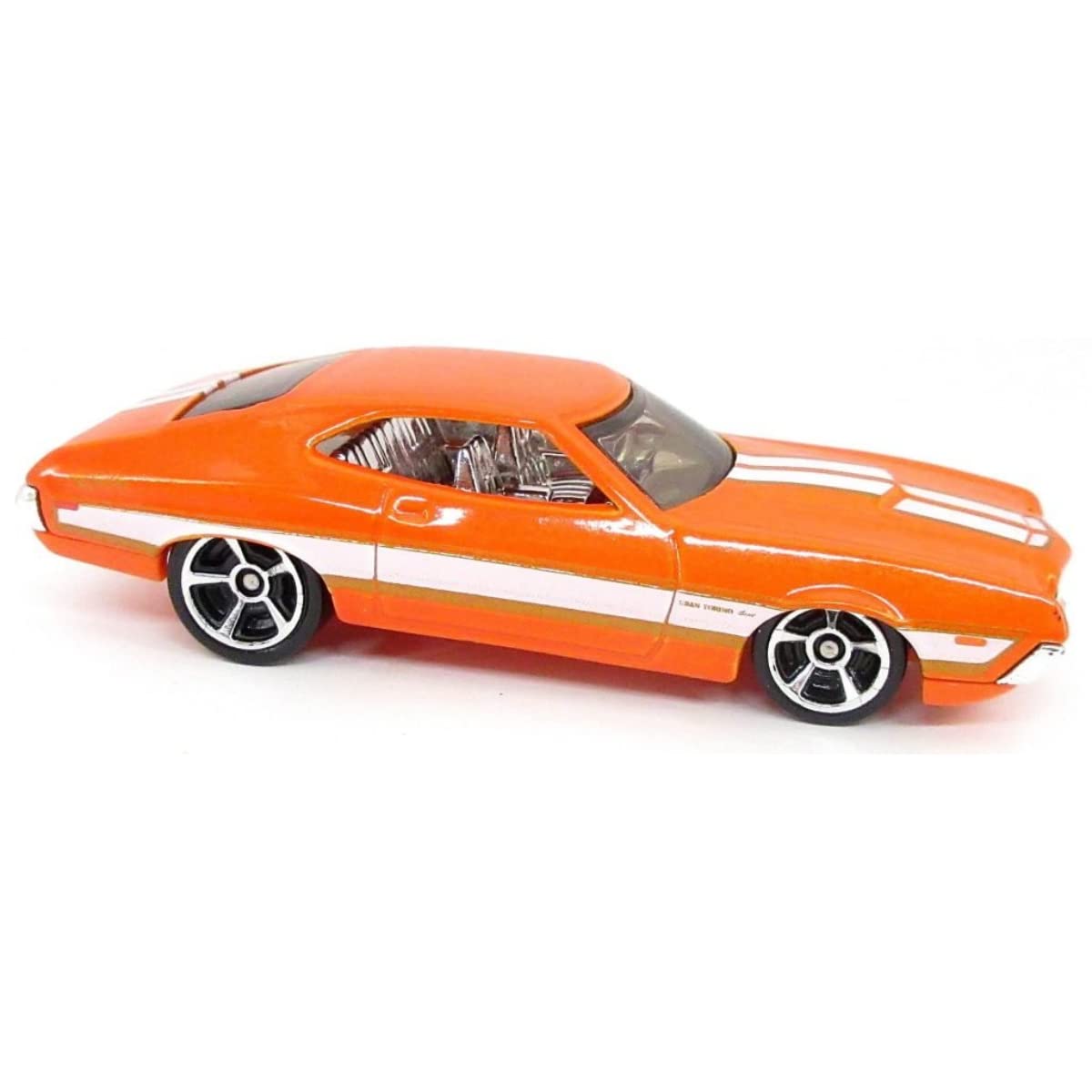 Hot Wheels '72 Ford Gran Torino Sport, Muscle Mania 10/10