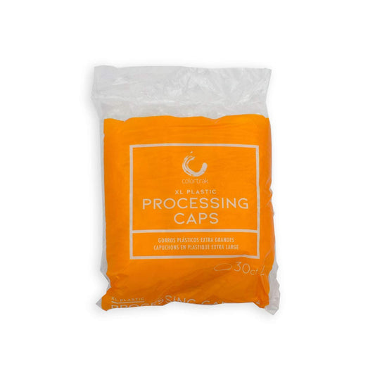Colortrak Processing Caps, Disposable Dye and Chemical Treatment, Convenient Professional Pack Sizes, for Perms, Conditioners and Color, Bouffant Beauty and Personal Care Colortrak