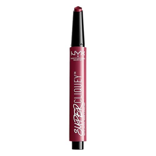 NYX PROFESSIONAL MAKEUP Super Cliquey Matte Lipstick, Dangerous, 0.05 Ounce