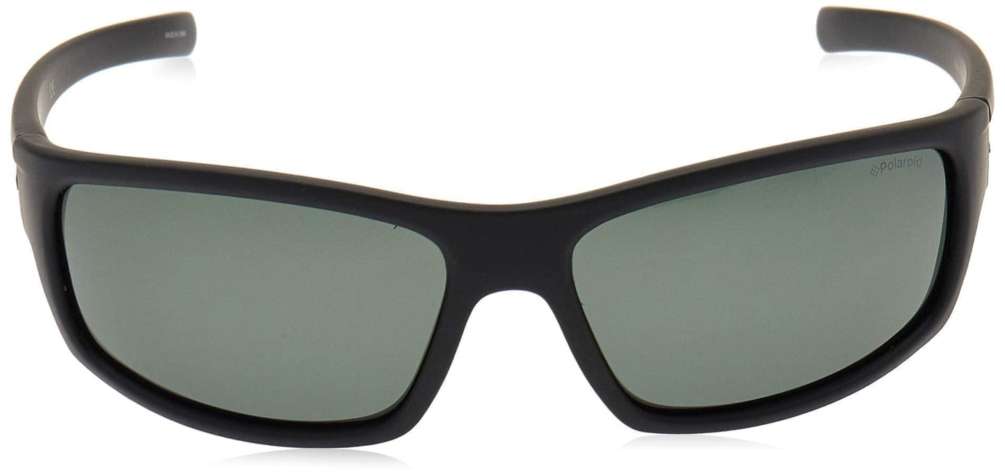 Polaroid P8411 Black/Green Polarized 63/16/128 men Sunglasses