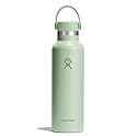 Hydro Flask Water Bottle - Insulated Stainless Steel - Non Spill, Leakproof in 21 Oz Aloe Green