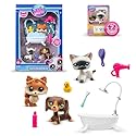 Littlest Pet Shop - Grooming Spa Play Pack, Gen 7 Authentic LPS Bobble Head Toy Figure, Collectible Toy Animal, Ages 4+