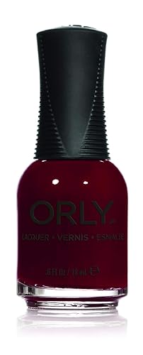 Orly Nail Lacquer, Bus Stop Crimson, 0.6 Fluid Ounce