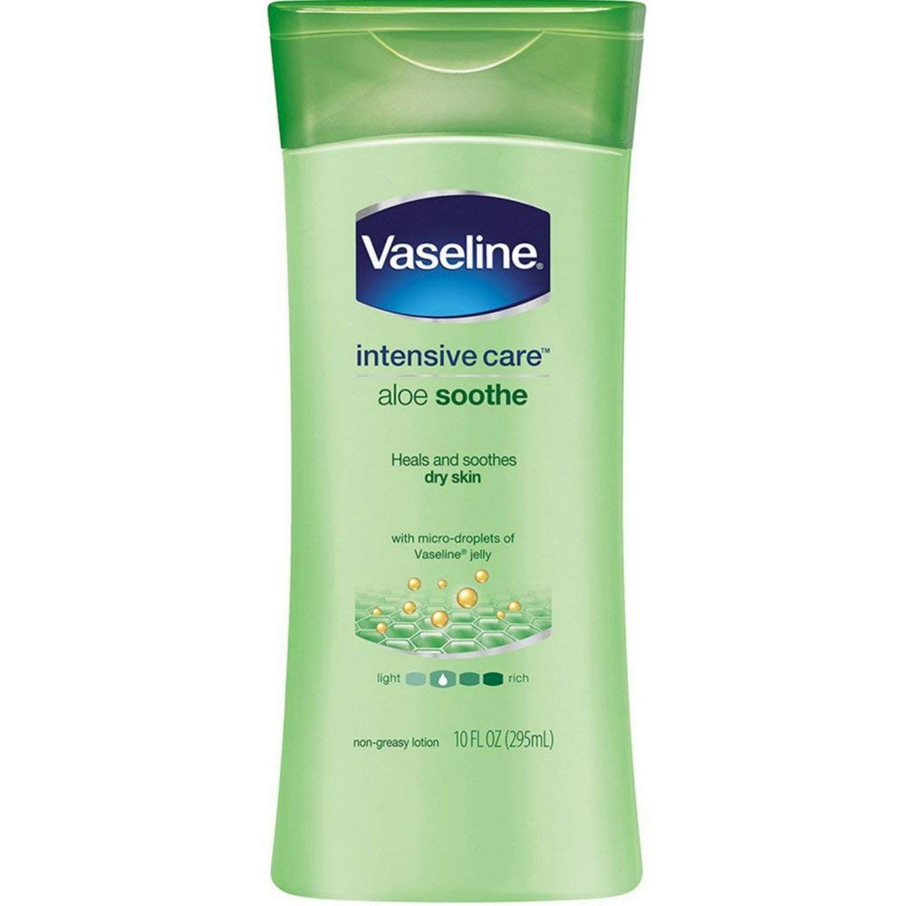 Unilever Vaseline Intensive Care Aloe Soothe Lotion, 10 Fl Oz (305213091006-1c)