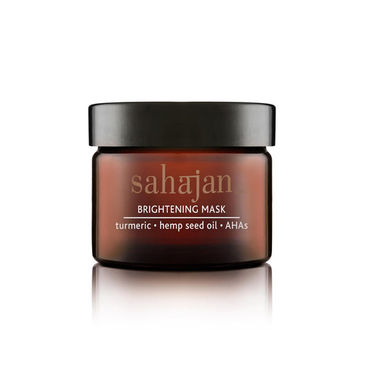 Sahajan the Science of Intuition Brightening Face Mask with Tumeric and Hemp Seed Oil 50ml 1.7 fl oz Beauty & Personal Care Sahajan