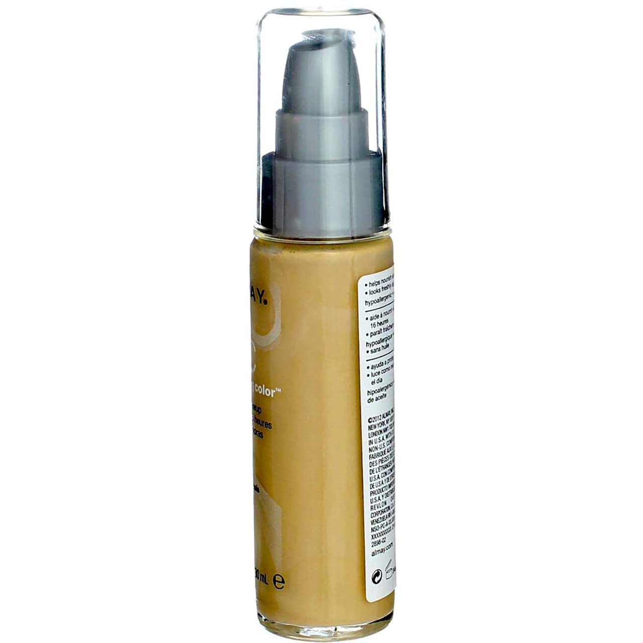 Almay TLC Truly Lasting Color 16 Hour Makeup, Buff 02 [140] 1 oz (Pack of 2)