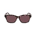 DKNY Women's Sunglasses DK549S - Blush Tortoise with Solid Brown Lens