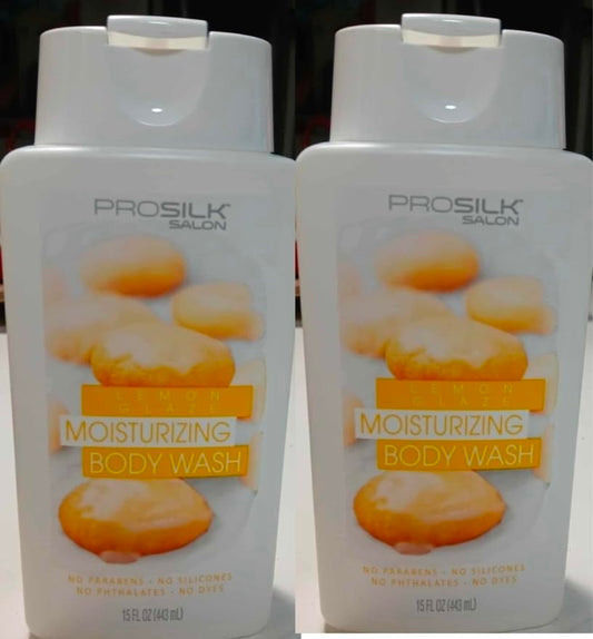 The Right Solutions Corporation PROSILK Salon Moisturizing Body Wash, Lemon Scent, No Parabens No Silicones, 15 Fl Oz, 2-Pack Beauty & Personal Care The Right Solutions Corporation