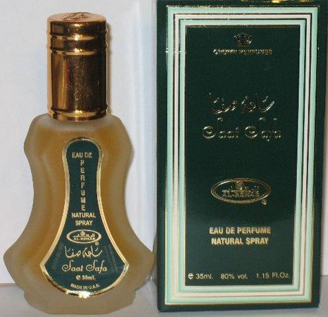 Al Rehab Saat Safa - Oud, Floral, Amber, Musky - Eau de Parfum Spray Long Lasting Fragrance for Women, 1.18 Ounce / 35ml Beauty & Personal Care Al-Rehab
