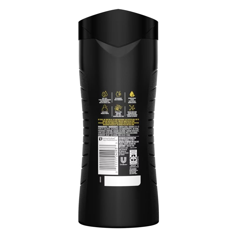 Axe Revitalizing Shower Gel, Phoenix 16 oz (Pack of 10)