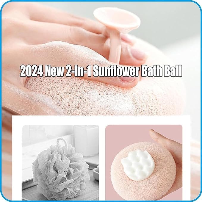 Suction Bath Ball/Bath Tool/Bath Brush/Bath Ball Back rub/Massage Beauty and Personal Care MPINGRTH