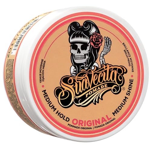 Suavecita Pomade for Women 2.3 oz Can - Medium Hold, High Shine, Water Based, Wax Like Flake Free - All Day Hair Free Gel Hairstyles Easy to Wash Out Beauty and Personal Care Suavecito Default Title