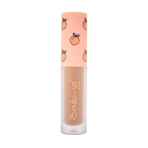 The Crème Shop Moisturizing Lip Gloss with Jojoba Oil, Coconut Oil & Vitamin C - Peach Cobbler