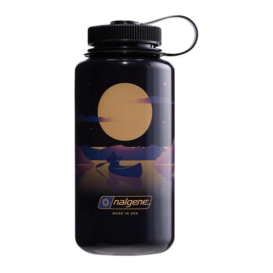 Nalgene Sustain 32 oz. Wide Mouth Water Bottle - Landscape Moonset