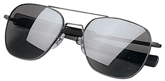 Rothco G.I. Type Aviator Sunglasses (Black/Smoke, 58 MM)