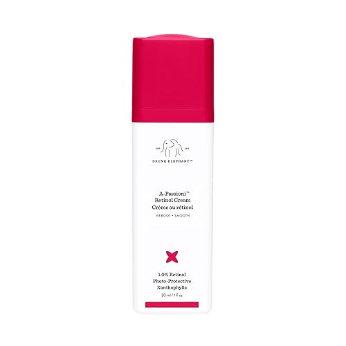 Drunk Elephant A-Passioni Retinol Cream - 30 ml/1 fl oz - 1% Retinol Serum - Clean Clinical Skincare - Cruelty-Free - Dermatologist-Tested - Free