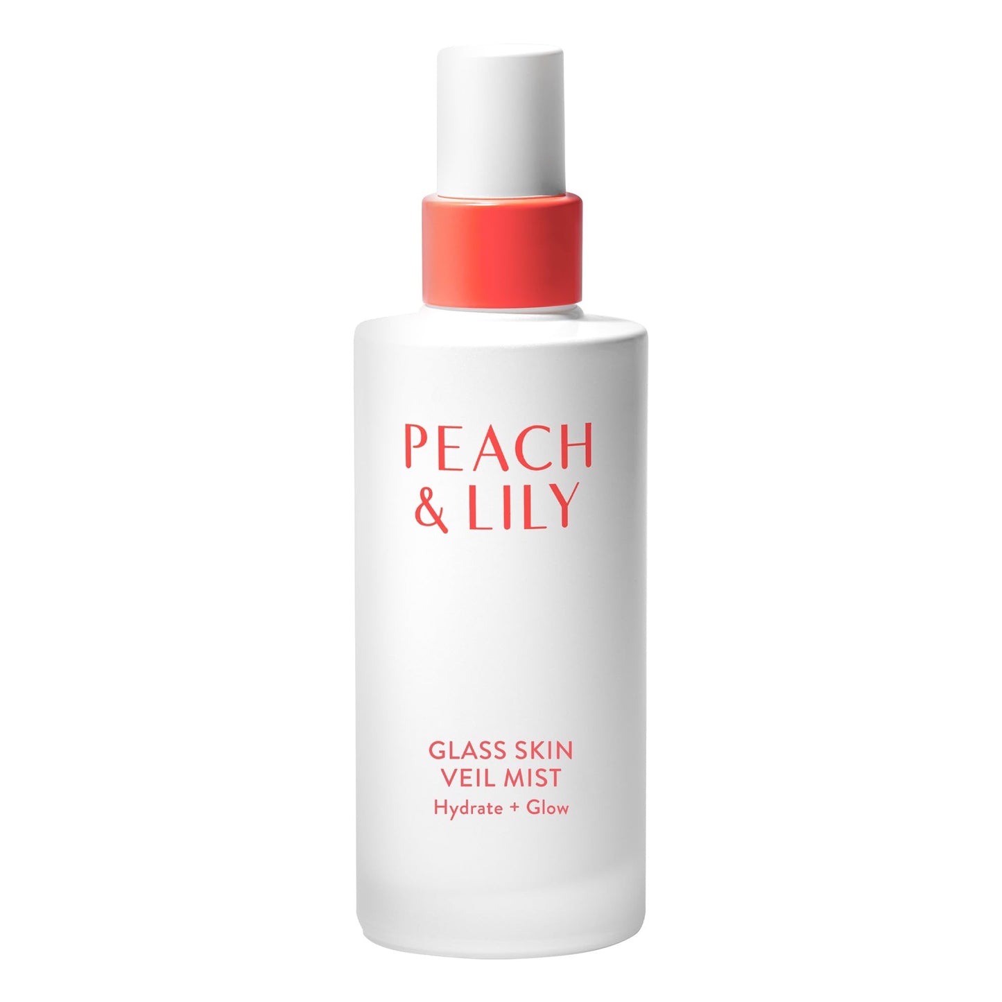 Peach & Lily - Glass Skin Veil Mist (3.38 ounces) - Hydrate & Glow - Facial Mist - Weightless - Cucumber Water, Lotus, Peach, Reishi Mushroom - Self