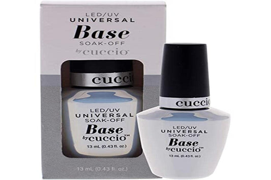 Cuccio Pro LED/UV Universal Soak Off Base - Creates The Perfect Canvas - Adds More Strength To Your Gel Polish - Smoothens Ridges And Imperfections On Beauty & Personal Care Cuccio