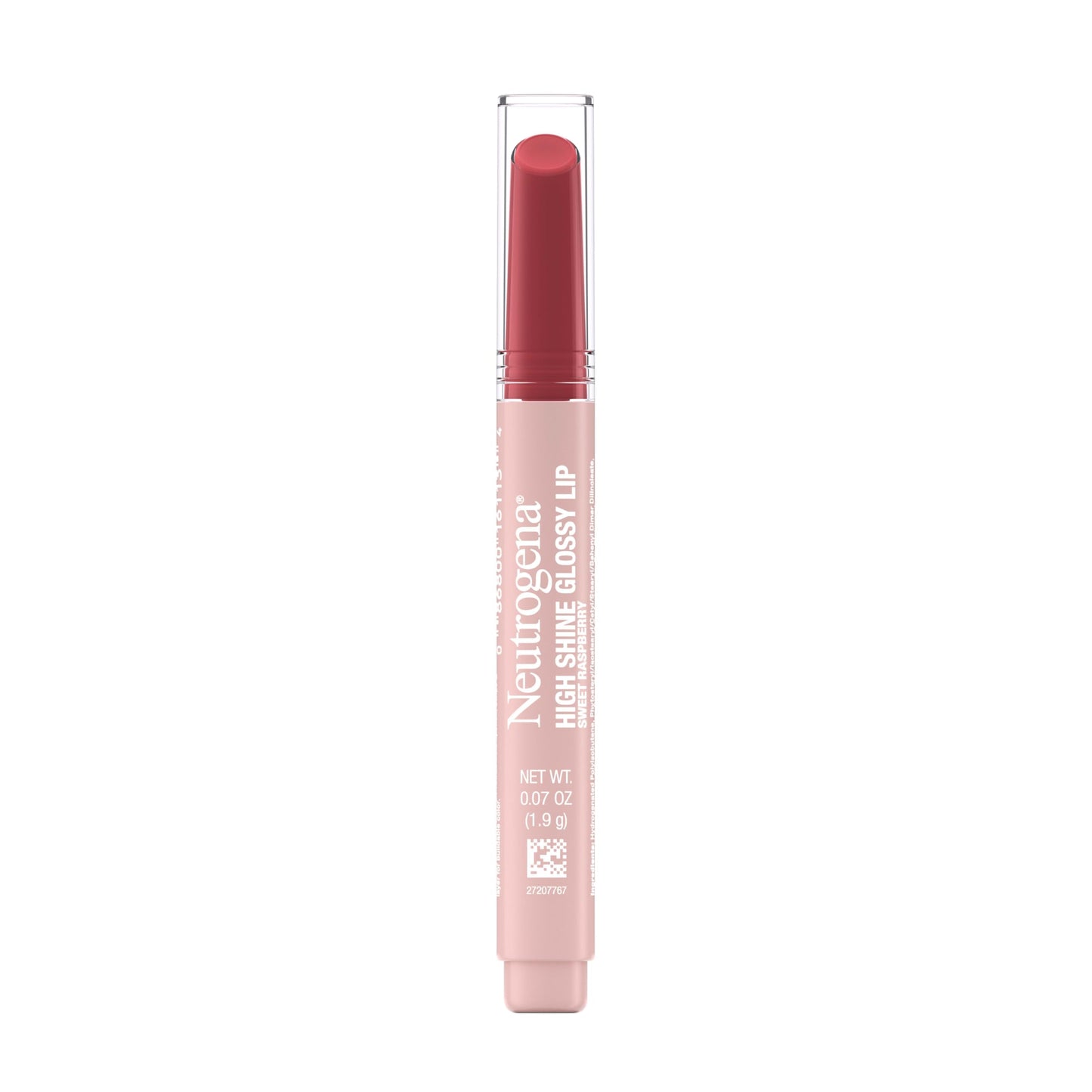 Neutrogena High Shine Glossy Lip, Nourishing Lip Gloss with Maracuja Oil, Antioxidant Vitamin E & Vitamins, Non-Retractable, Buildable Pigmented