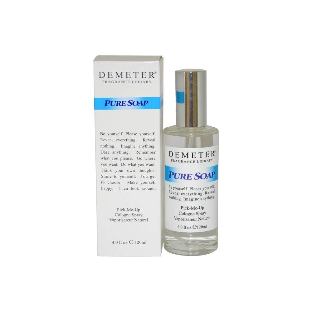Demeter Pure Soap Cologne Spray for Unisex, 4 Ounce