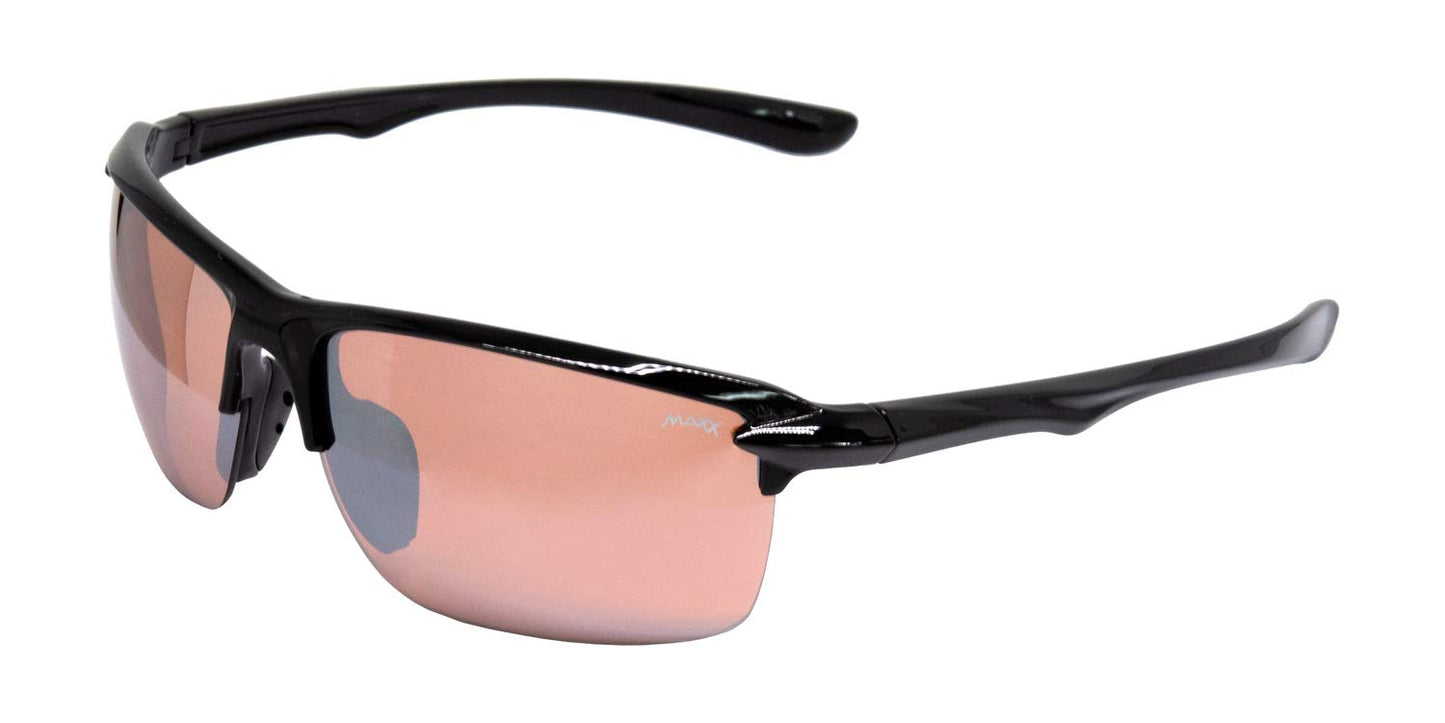 2019 Maxx Sunglasses 14er Black with HD Lens Sunglasses