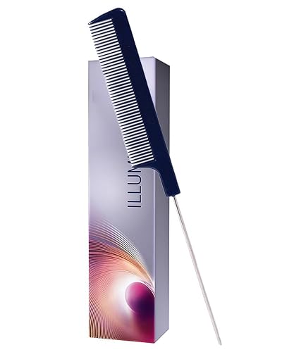Illumina 7/42-7RM Medium Blonde Red Matte Hair Color | Permanent Crème Hair Dye 2oz and M Hair Designs Tail Comb (Bundle) Beauty & Personal Care M Hair Designs